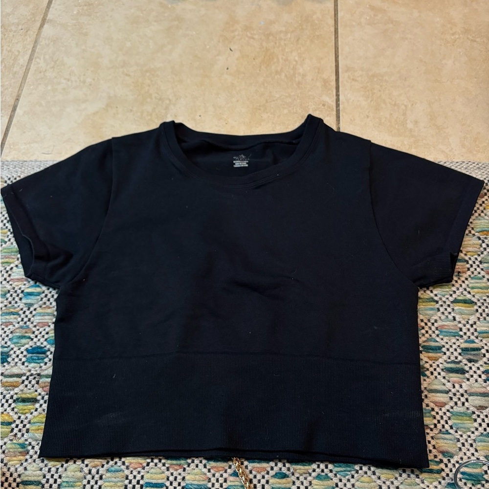 Black tight shirt